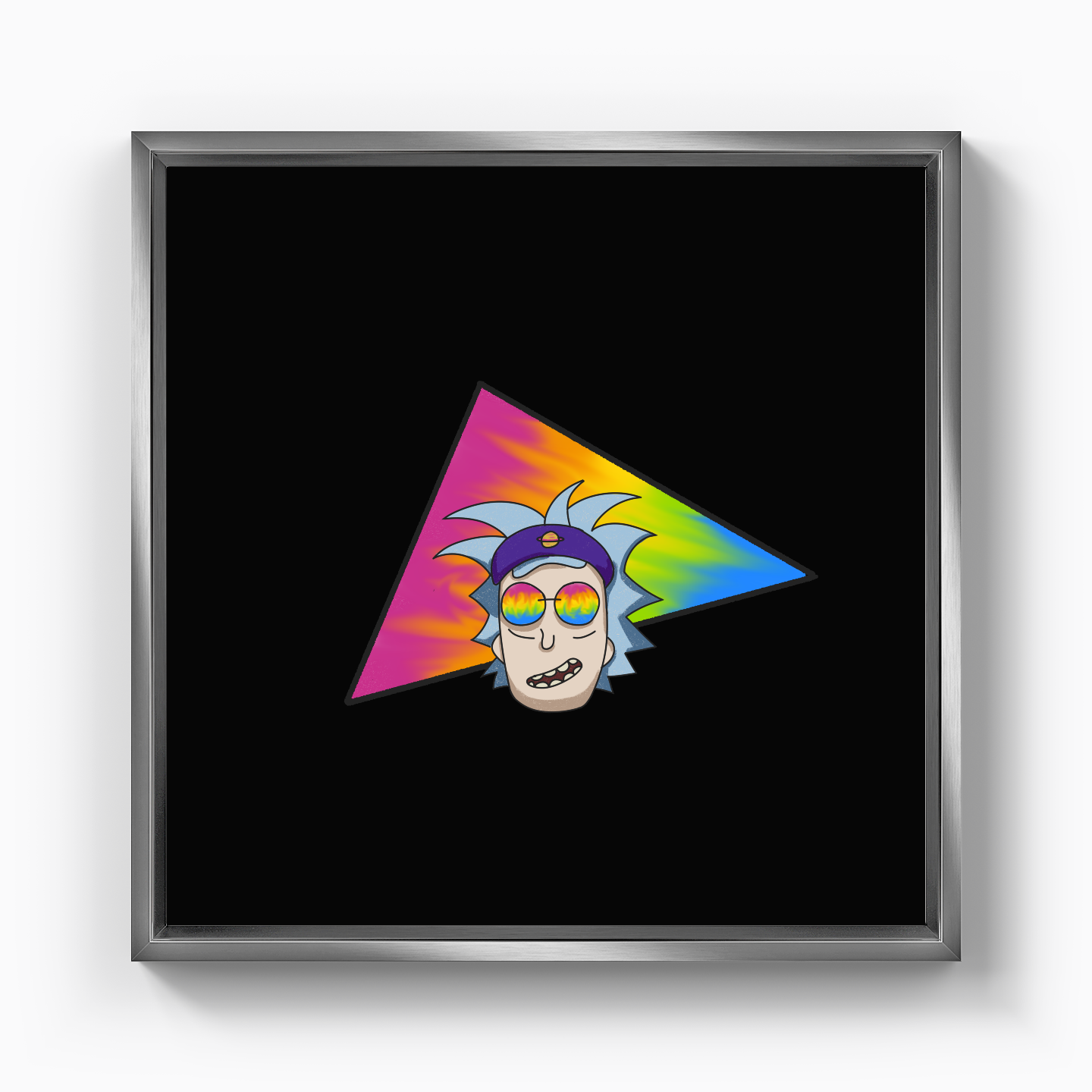 retro rick - Canvas Print