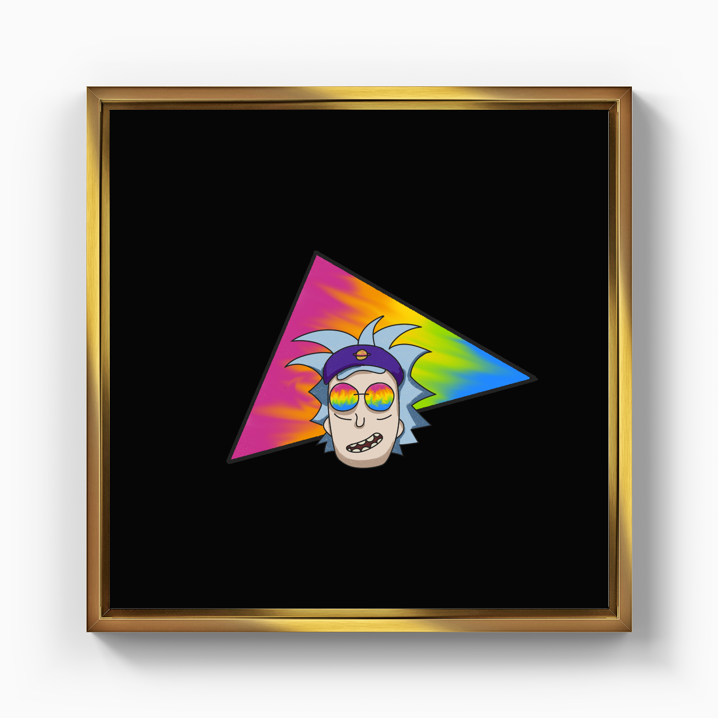 retro rick - Canvas Print