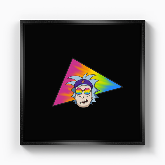 retro rick - Canvas Print