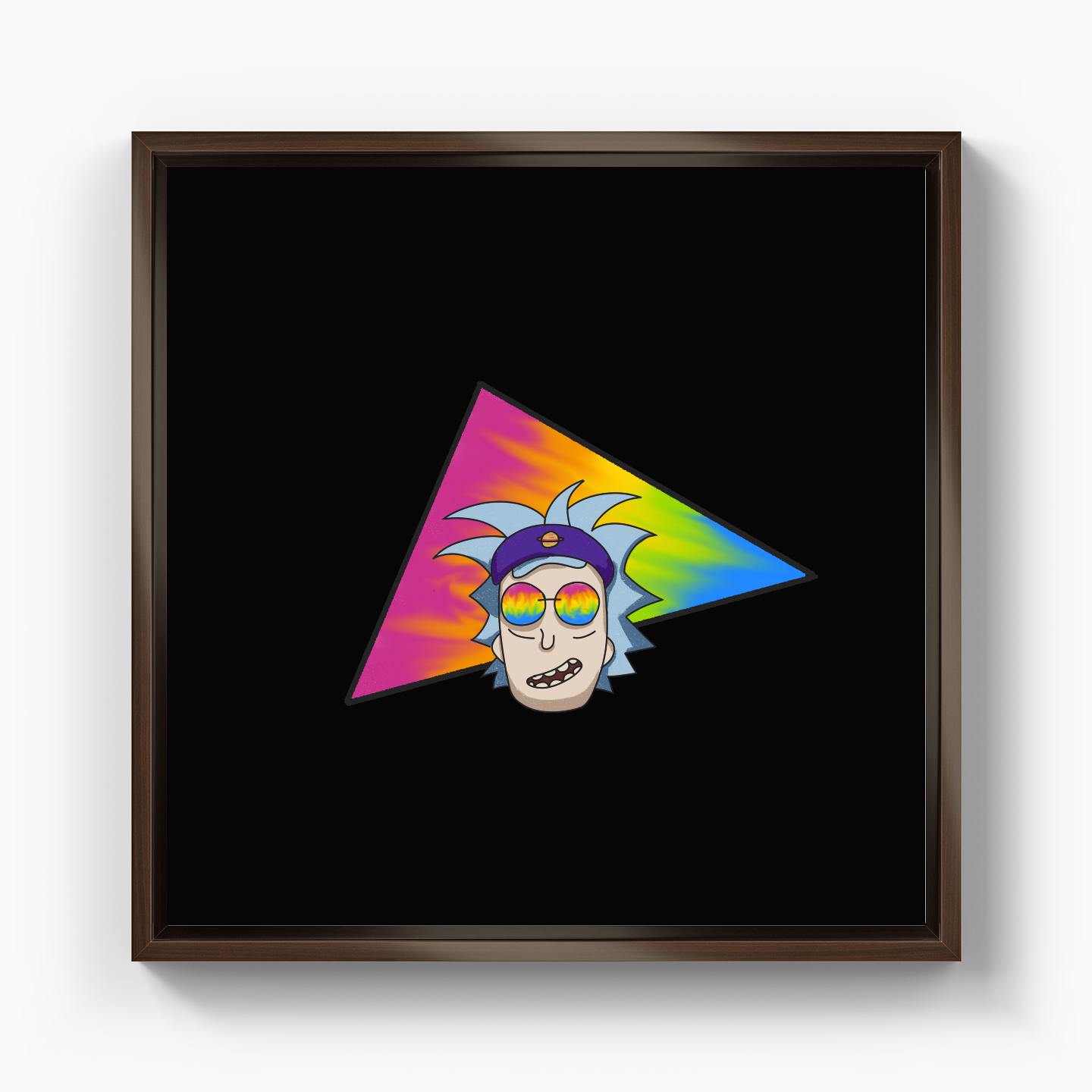 retro rick - Canvas Print