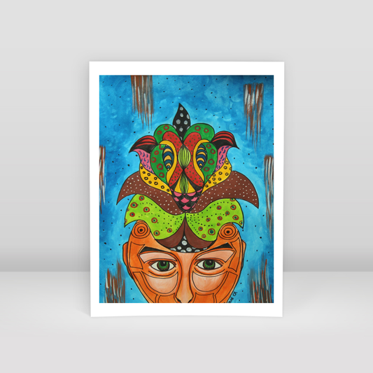 While I'm Stopping - Art Print