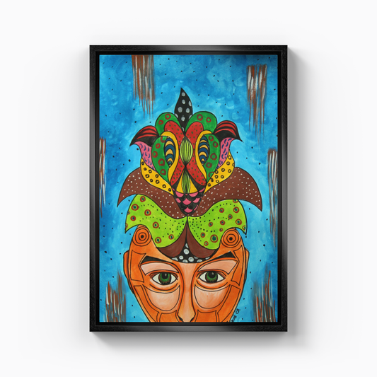 While He's Stopping - Canvas Painting