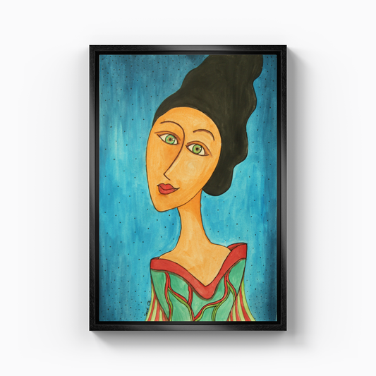 The Meaning in the Eye - Canvas Painting