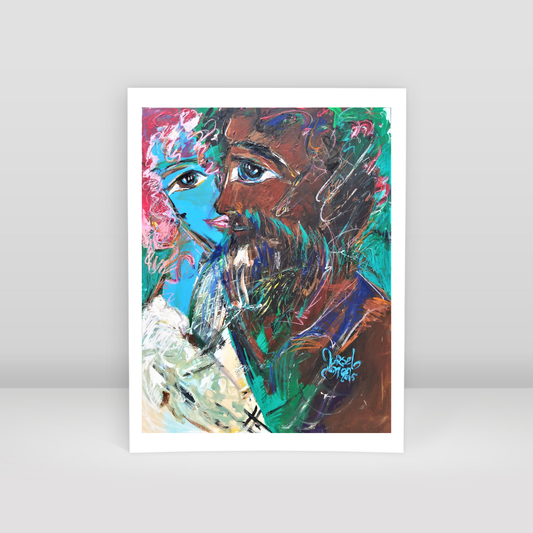 duet with hacivat - DB00028 - Art Print