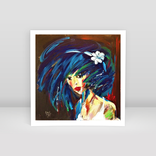 cloth doll - DB00010 - Art Print