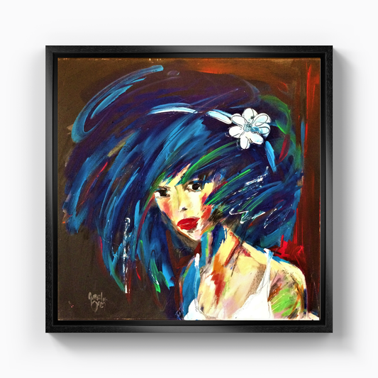 cloth doll - DB00010 - Canvas Print