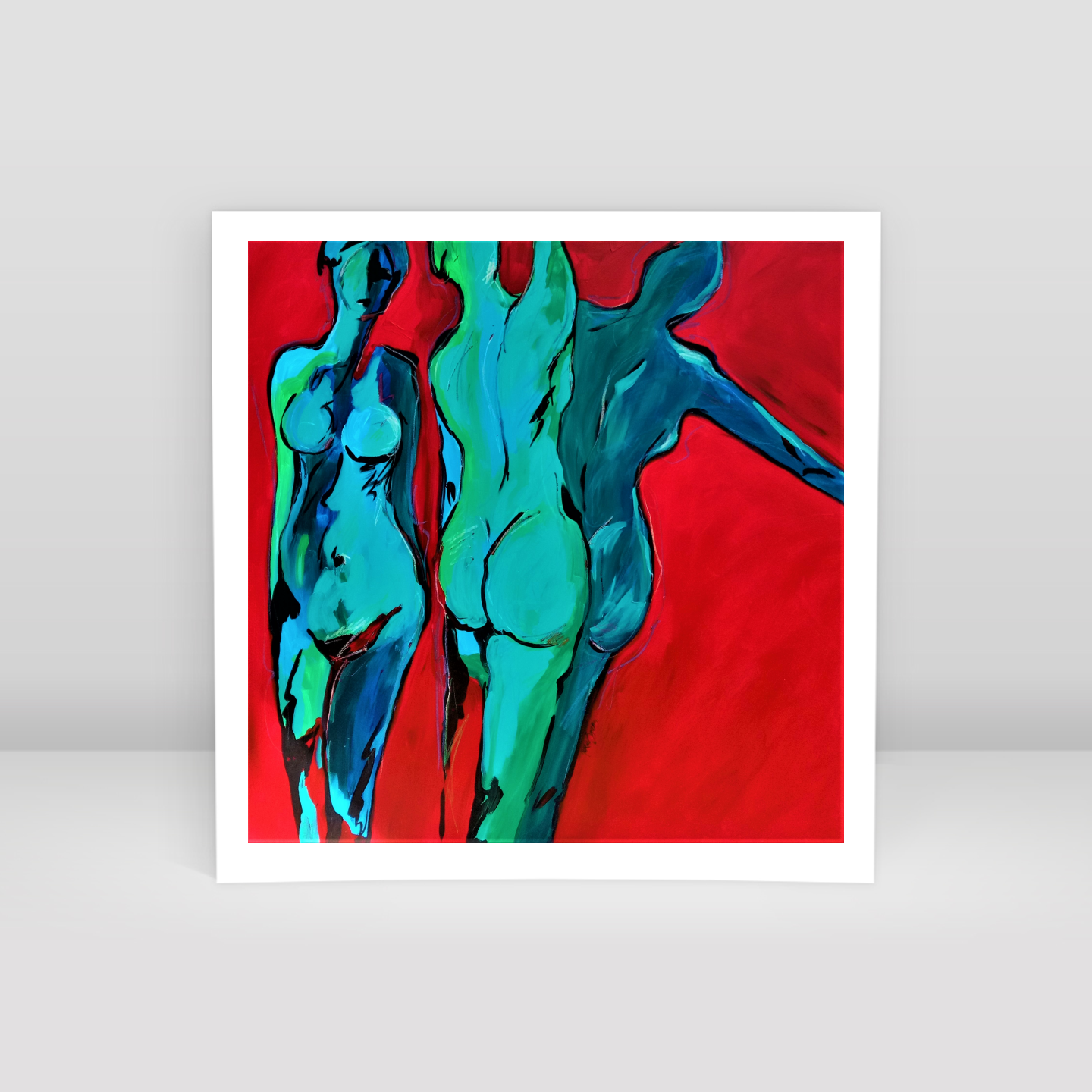 green bodies – DB00034 - Art Print