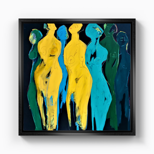 yellow size - DB00033 - Kanvas Tablo