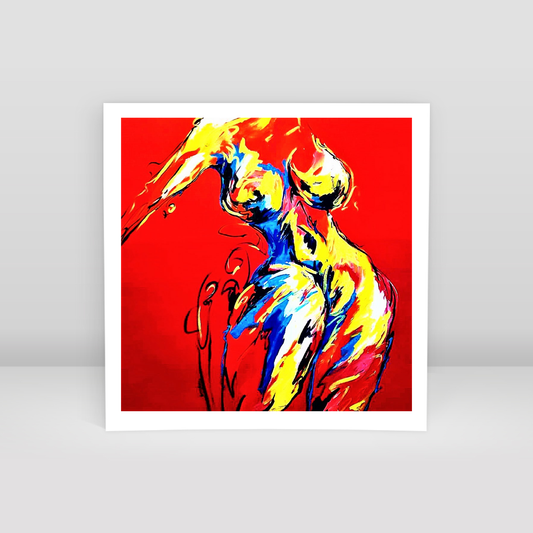 dance of the fat - DB00032 - Art Print