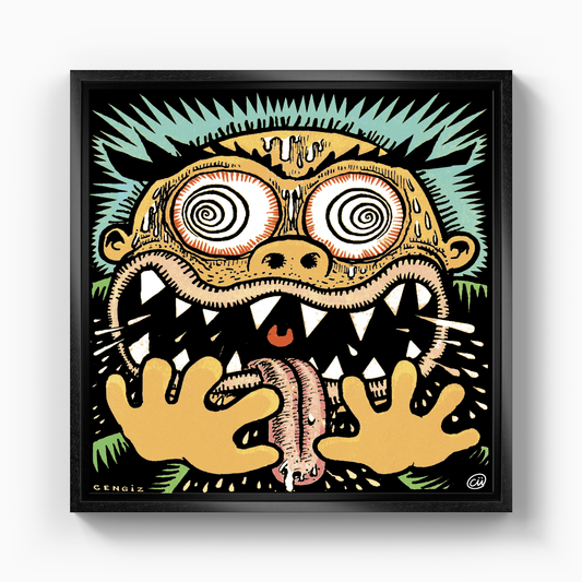 Üzeyir Coşuyor - Canvas Print