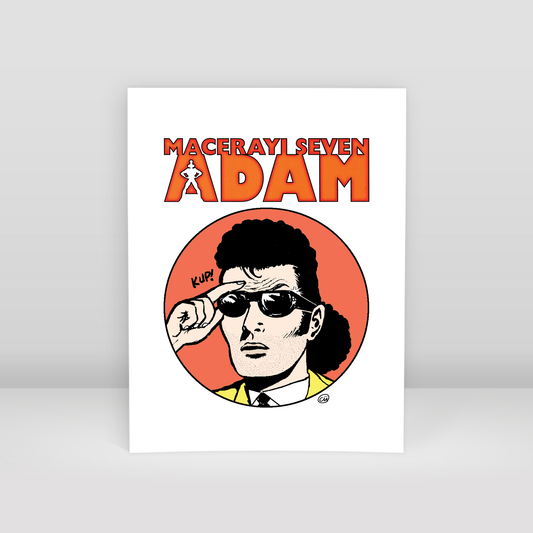 The Man Who Loves Adventure - Art Print