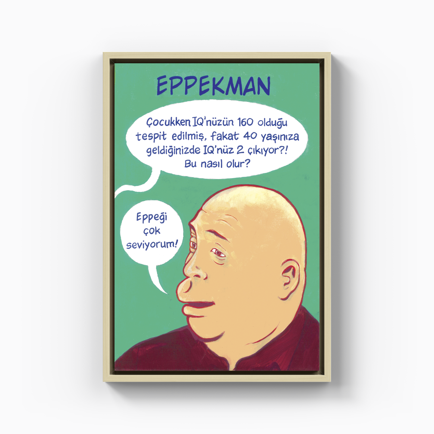 Eppekman 02 - Canvas Print