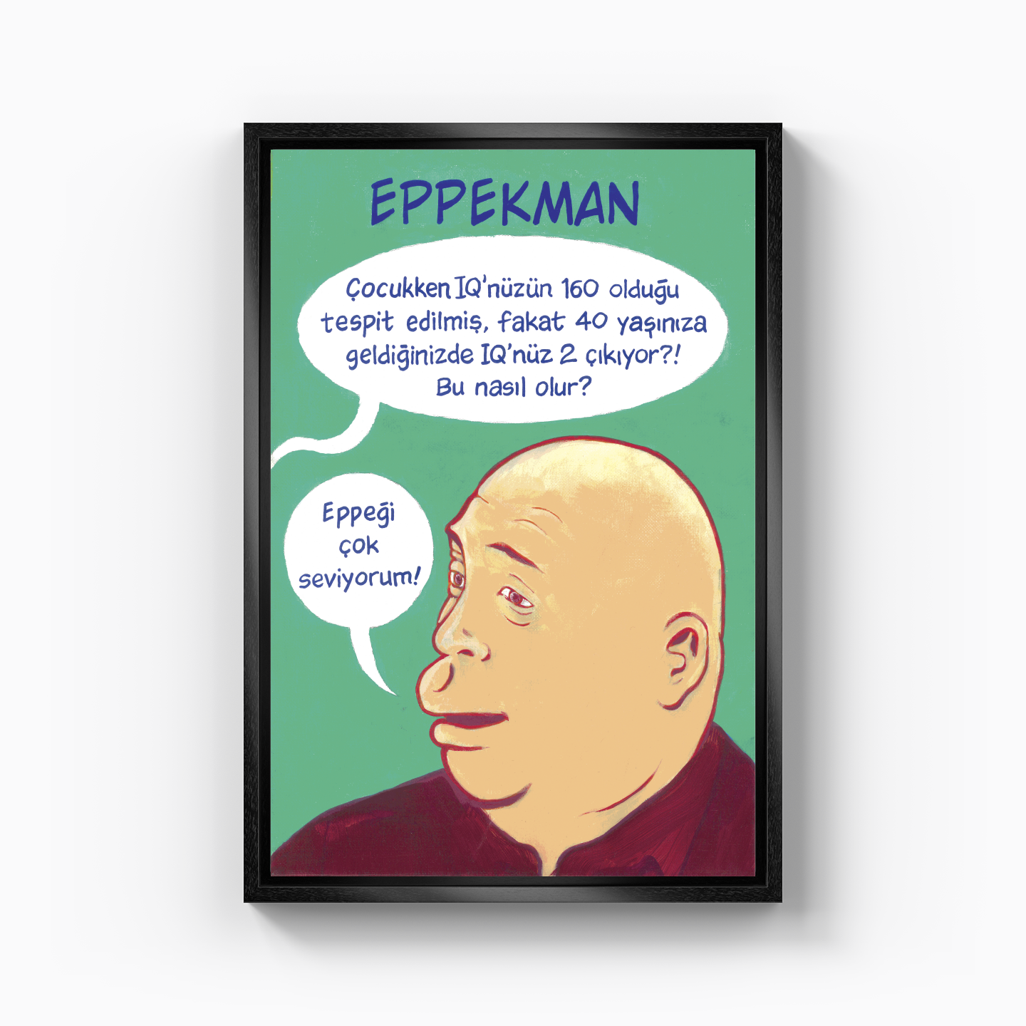 Eppekman 02 - Canvas Print