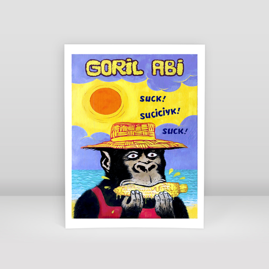Goril Abi - Art Print
