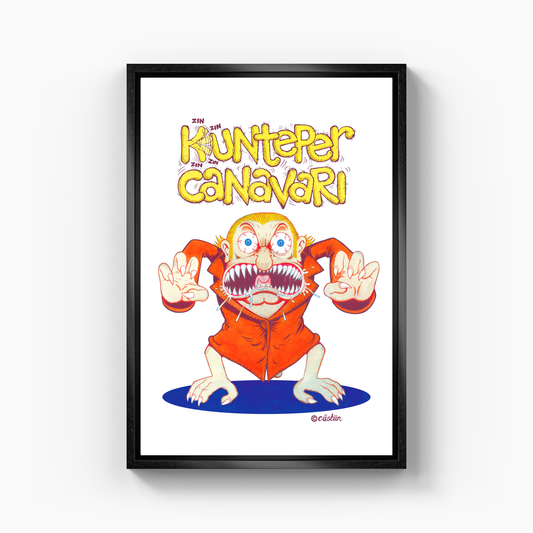 Colorful Kunteper - Canvas Print