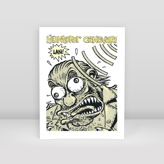 Yellow Kunteper - Art Print