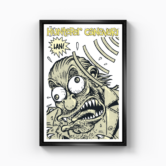 Yellow Kunteper - Canvas Print