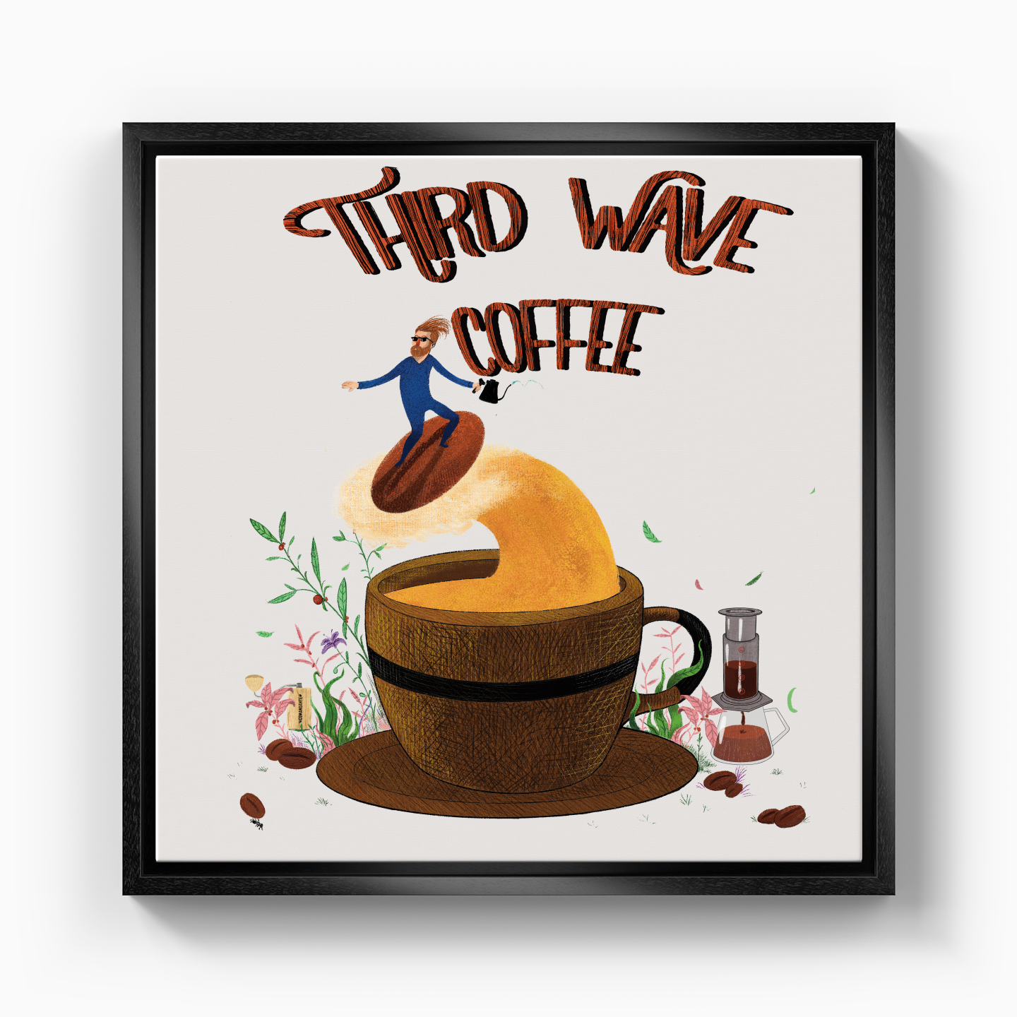 Third Wave Coffee - Kanvas Tablo