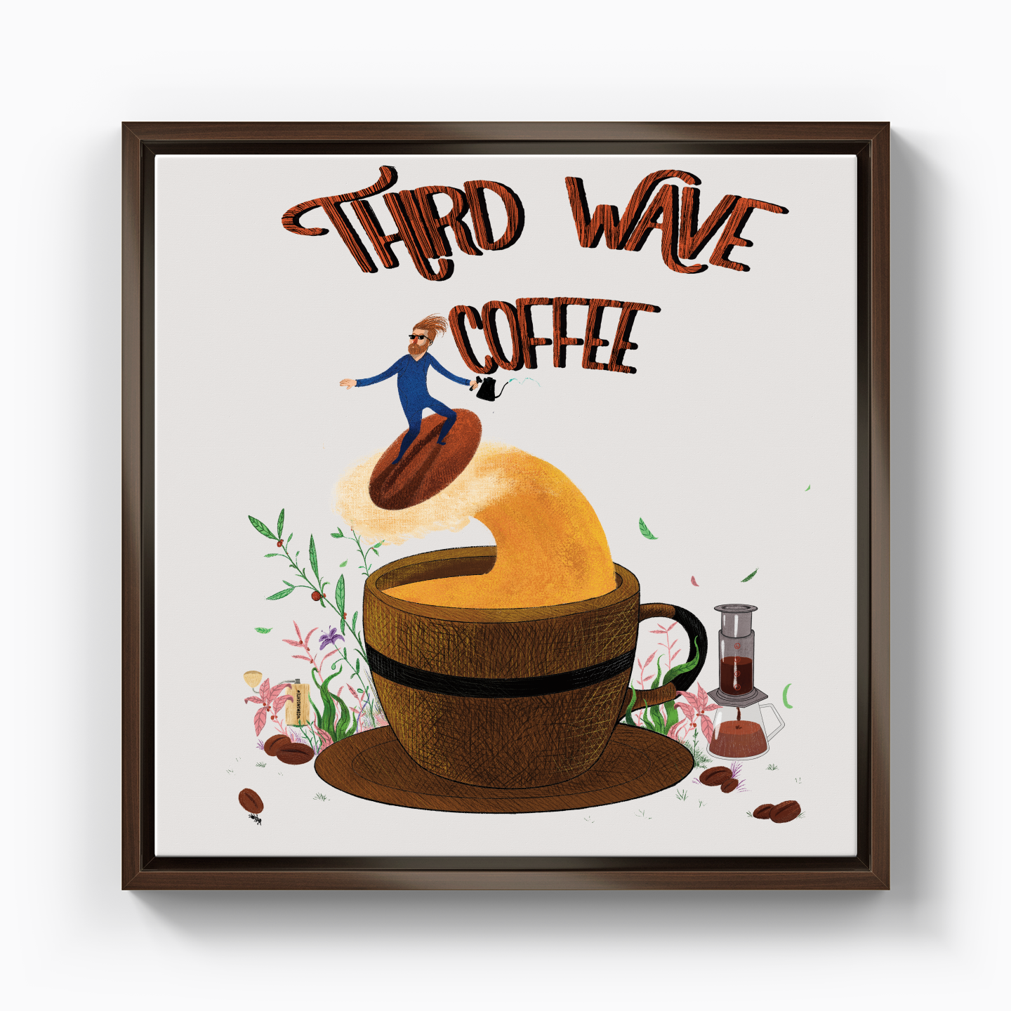 Third Wave Coffee - Kanvas Tablo