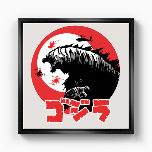 Godzilla - Canvas Print