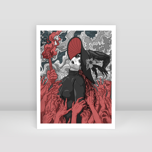 BURN THE WITCH - Art Print