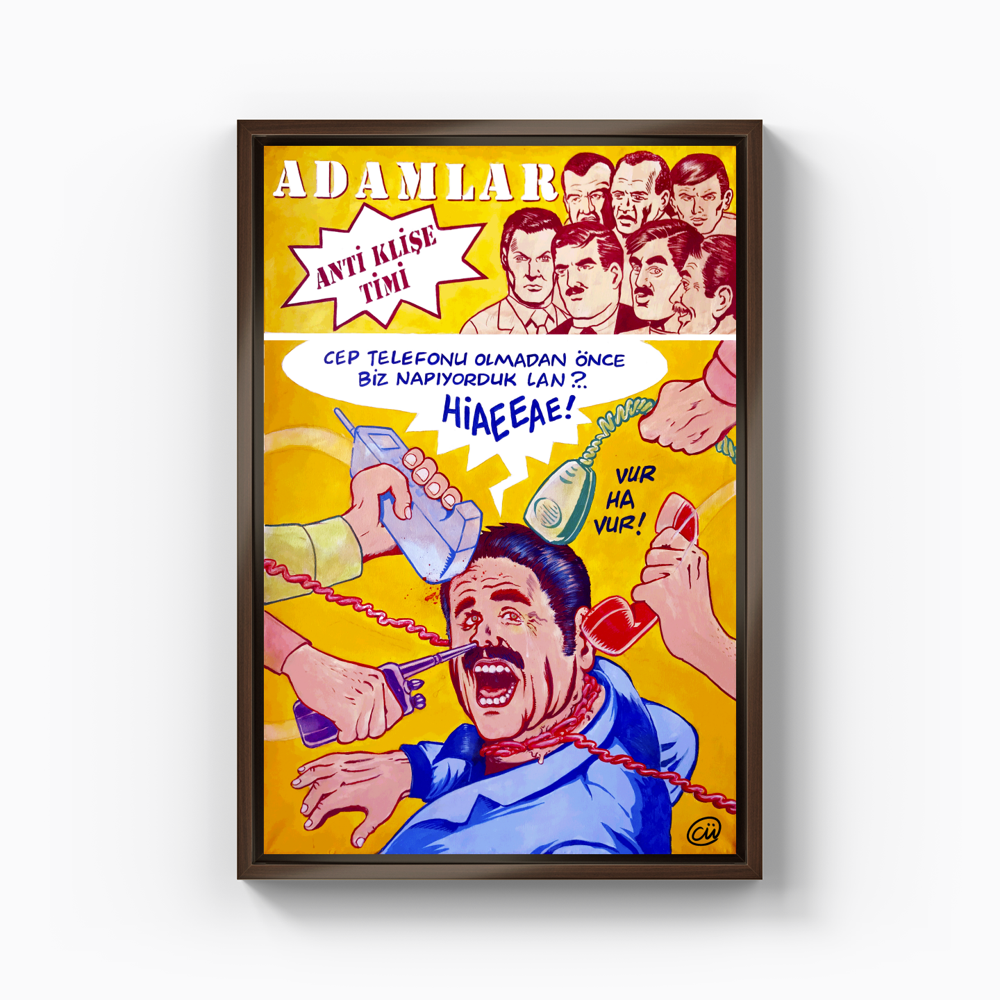 Anti Cliché Team - Canvas Print