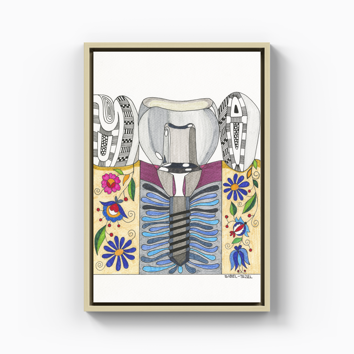 implant1 - Canvas Painting