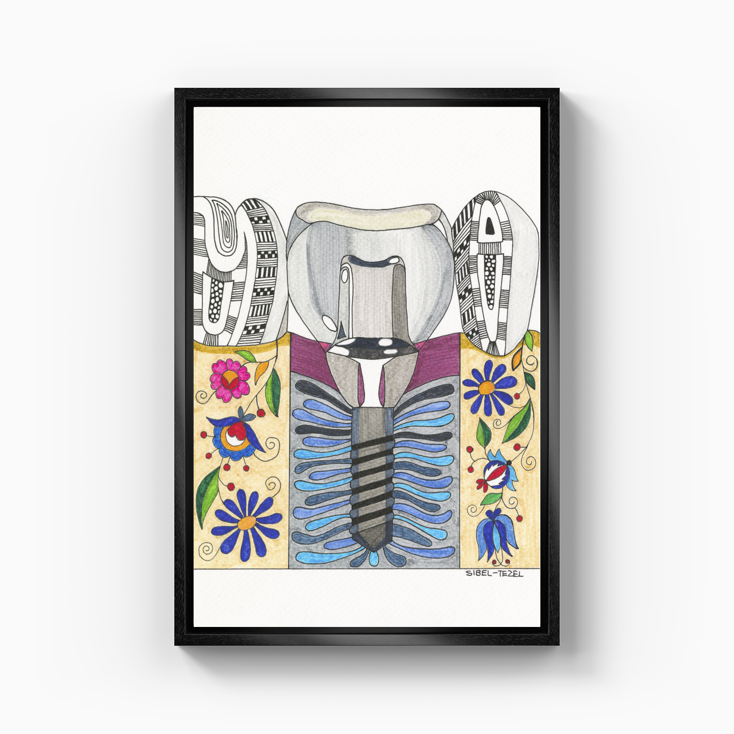 implant1 - Canvas Painting