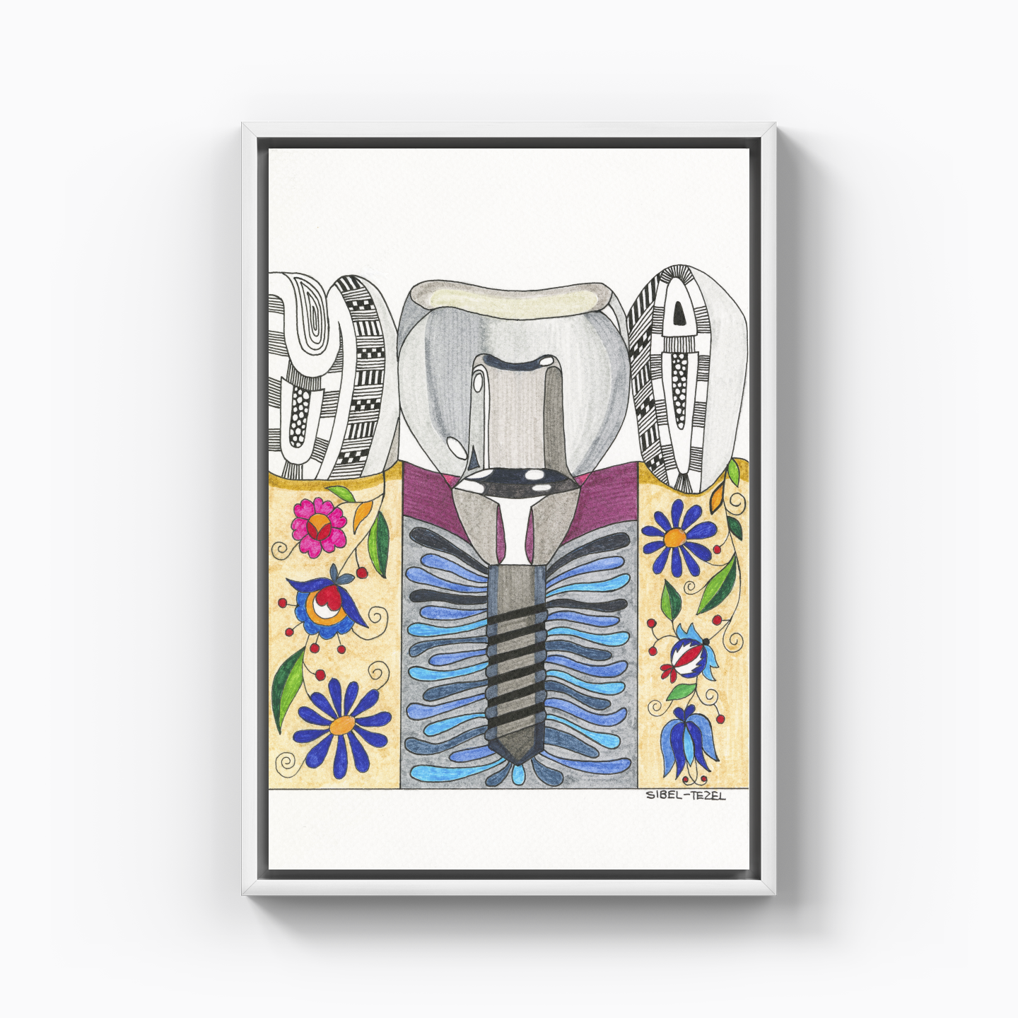 implant1 - Canvas Painting