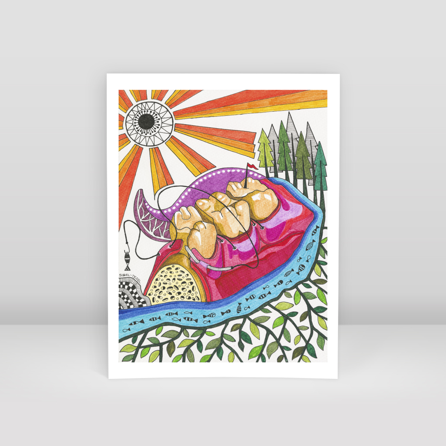 operative dentistry - Art Print