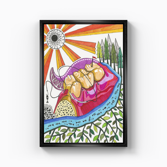 operative dentistry - Canvas Print