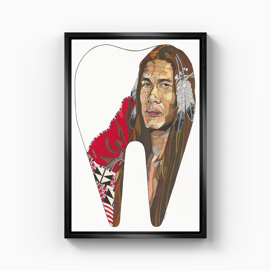 american indian - Kanvas Tablo