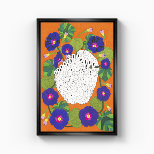 the day flower - Canvas Painting