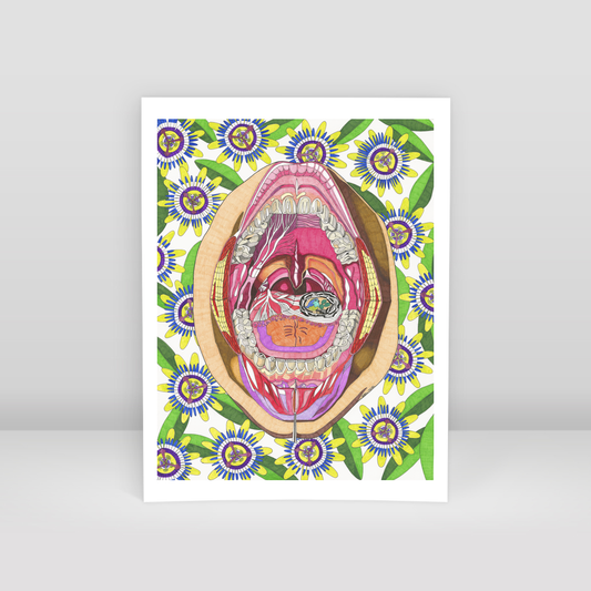bird nest - Art Print