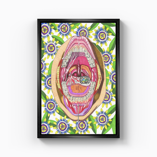 bird nest - Canvas Print