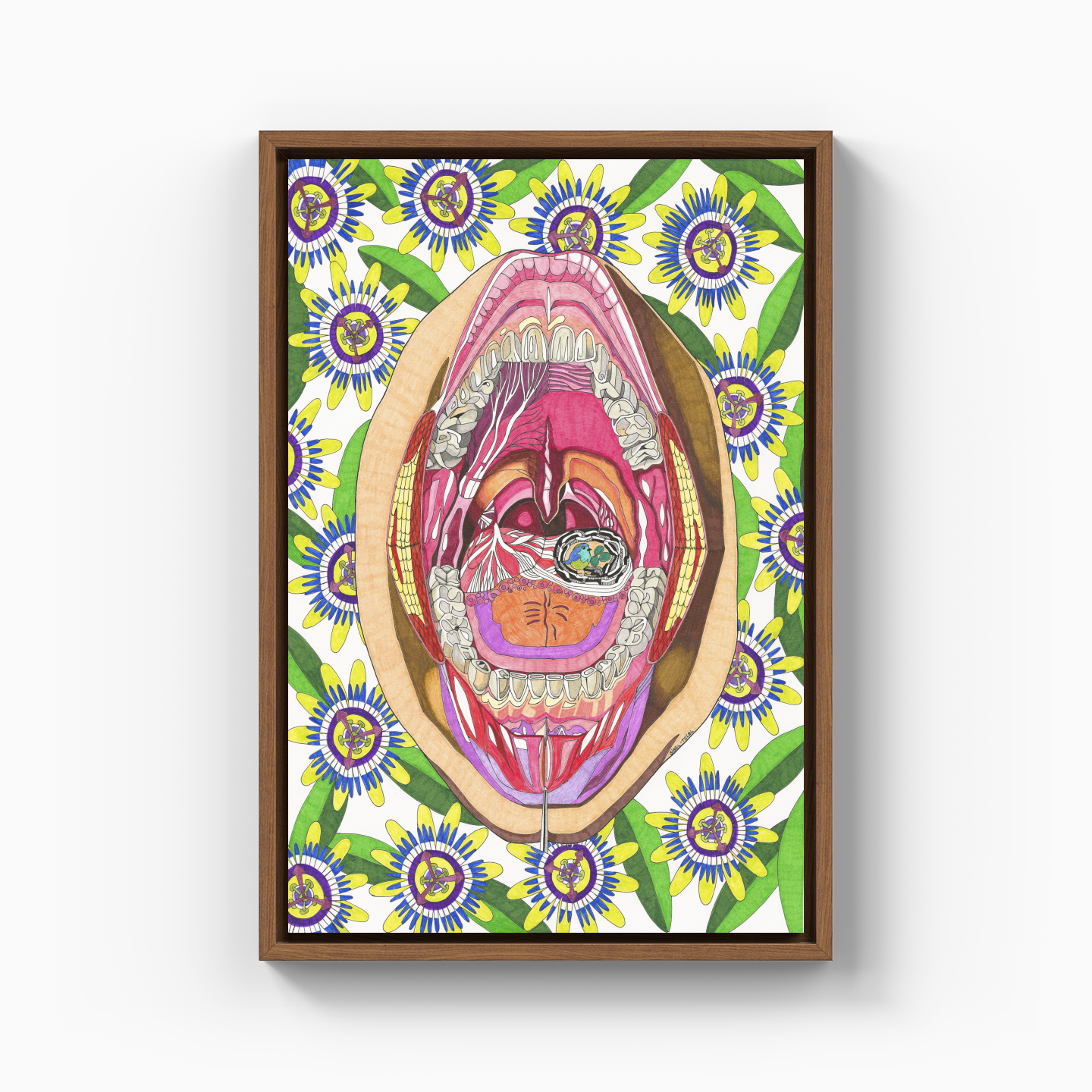 bird nest - Canvas Print