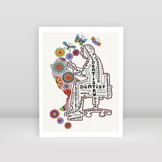 dentist - Art Print
