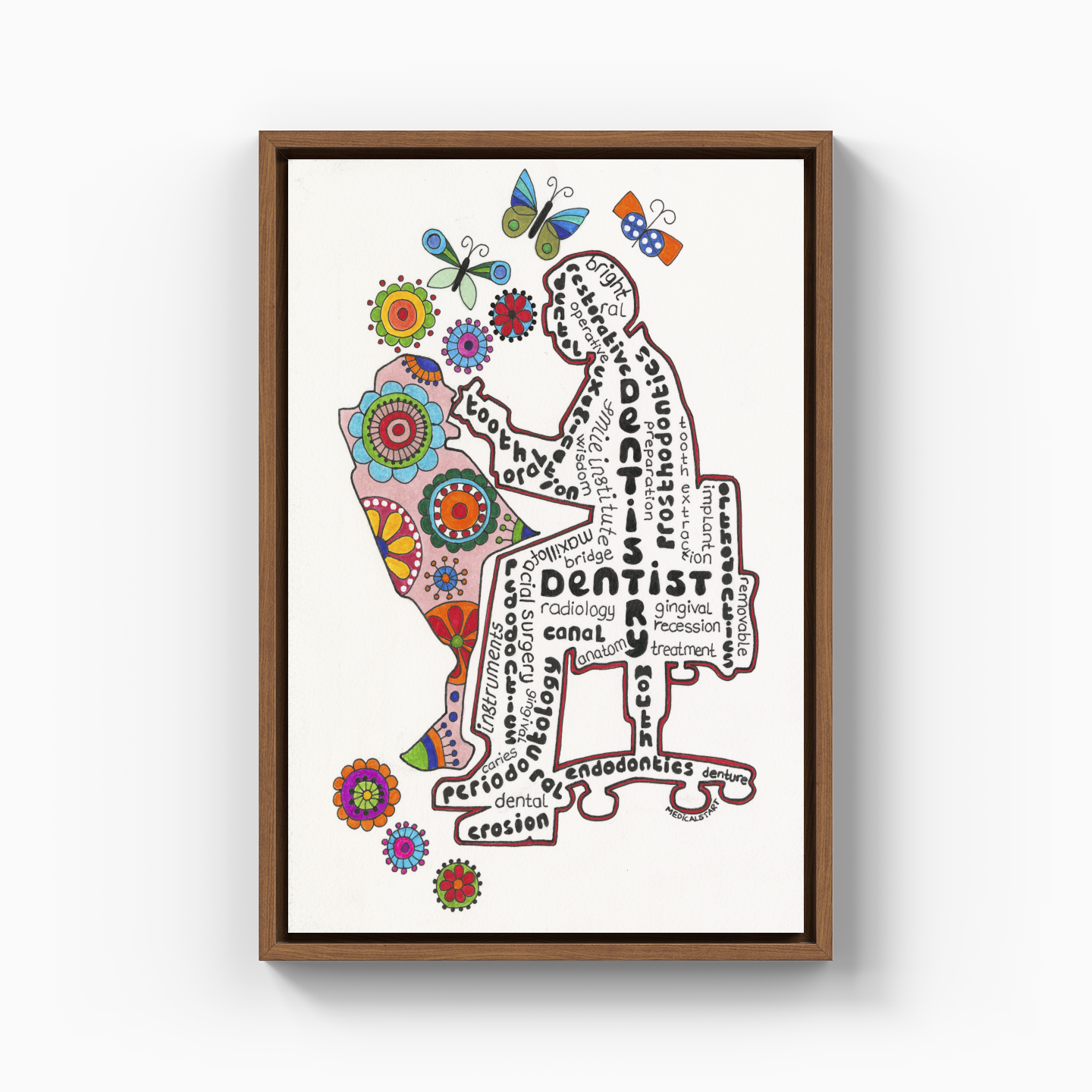 dentist - Canvas Print