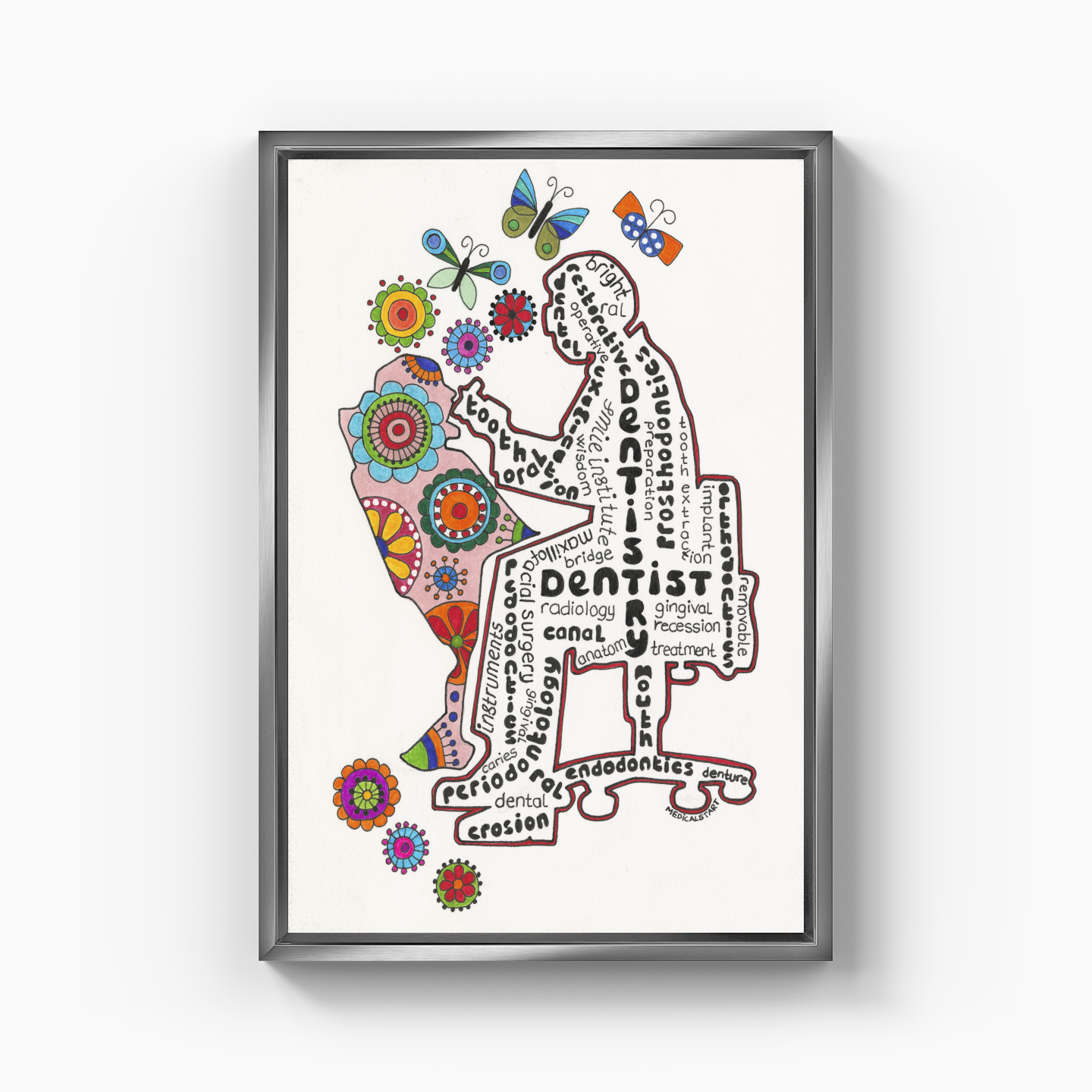 dentist - Canvas Print