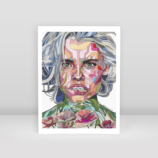 dental braces 1 - Art Print