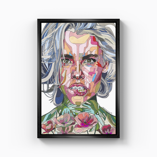 dental braces 1 - Canvas Print