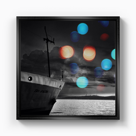 Kimse Yoktu - Kanvas Tablo