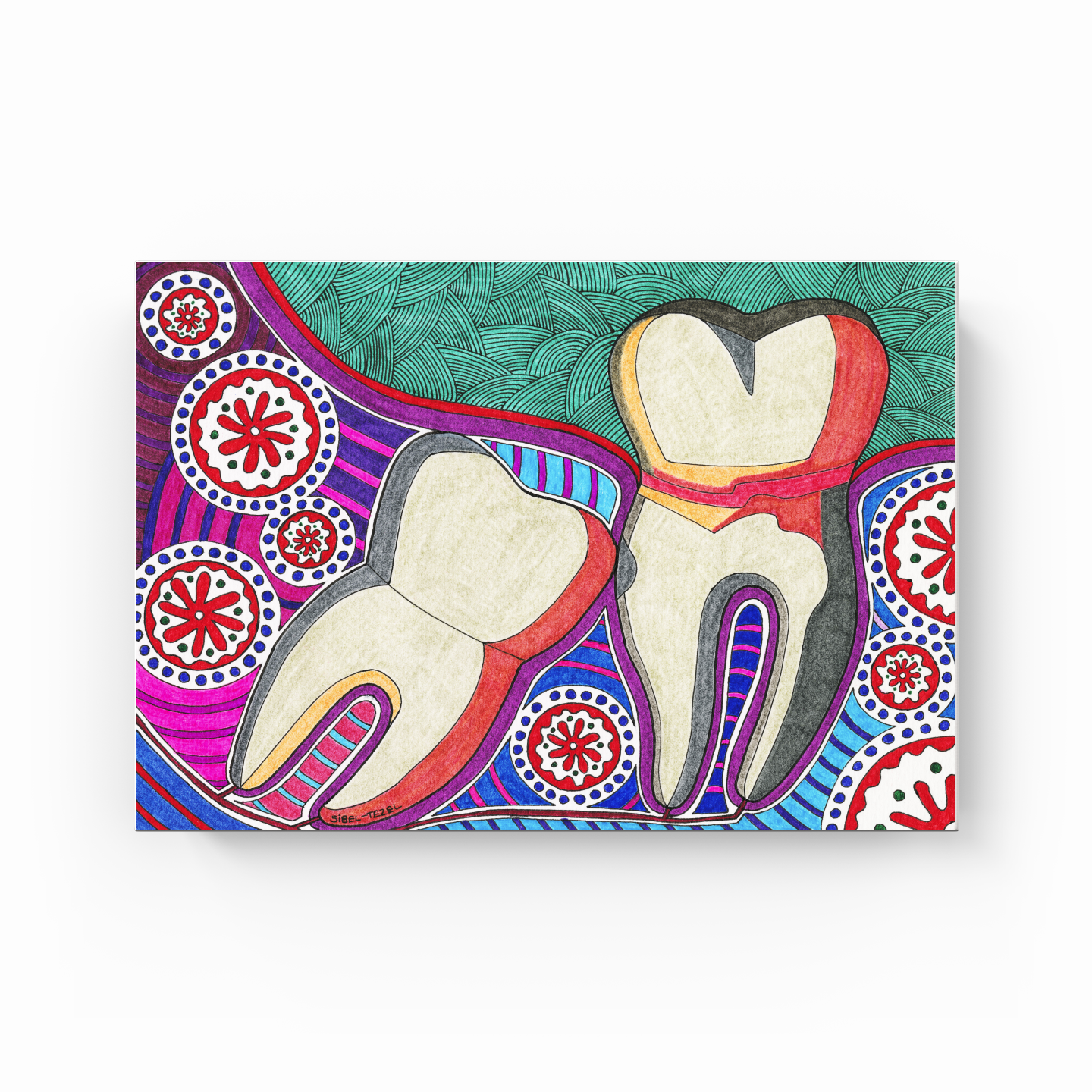 wisdom tooth - Kanvas Tablo