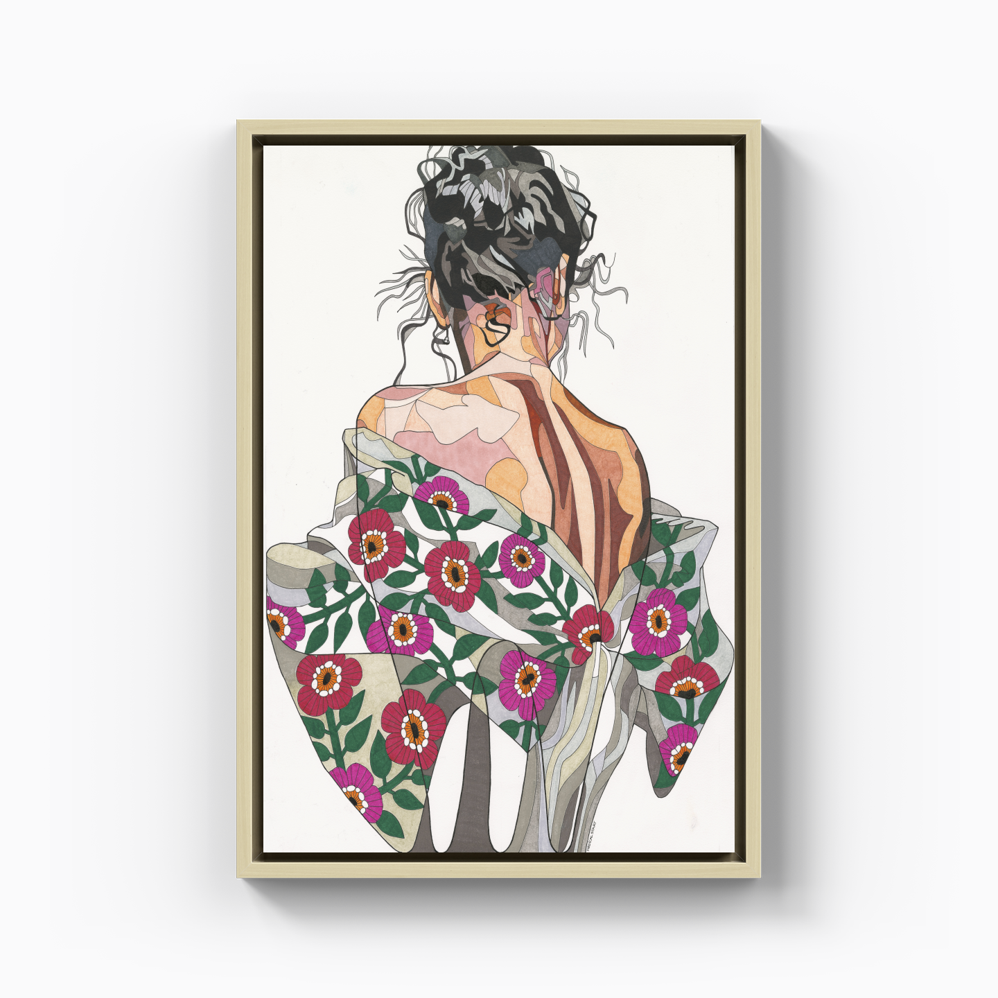 woman1 - Canvas Print