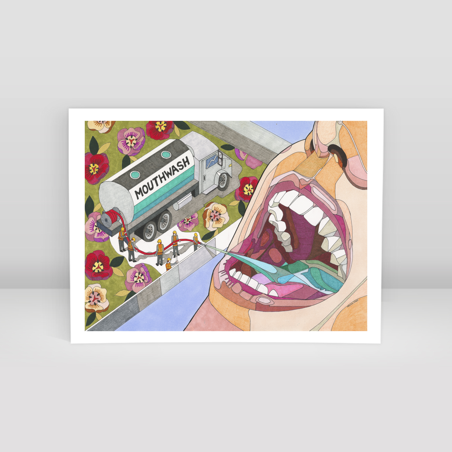 team fresh - Art Print