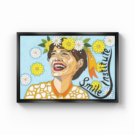 smile institute - Canvas Print