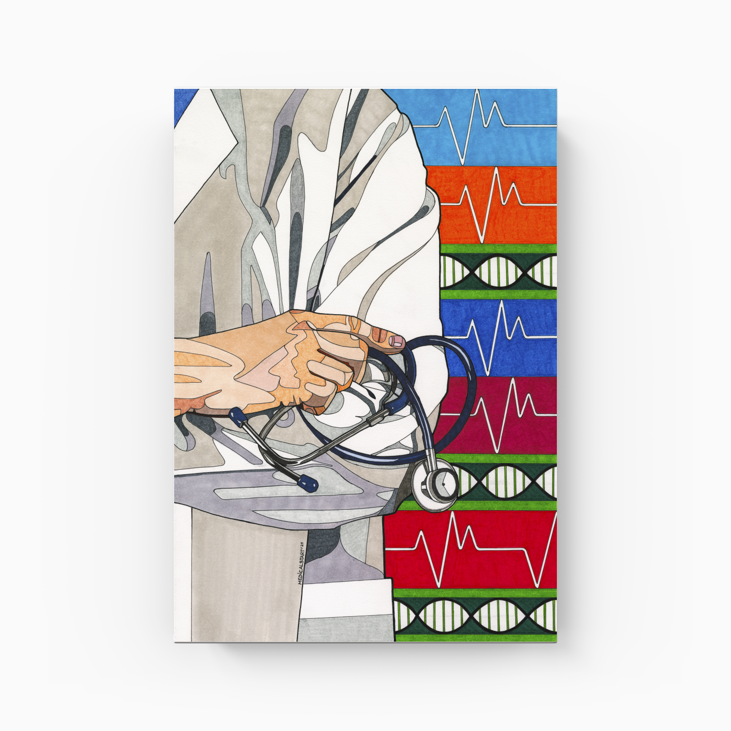medical day - Canvas Print