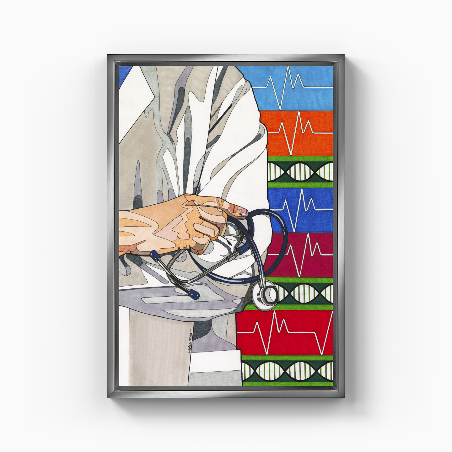 medical day - Canvas Print