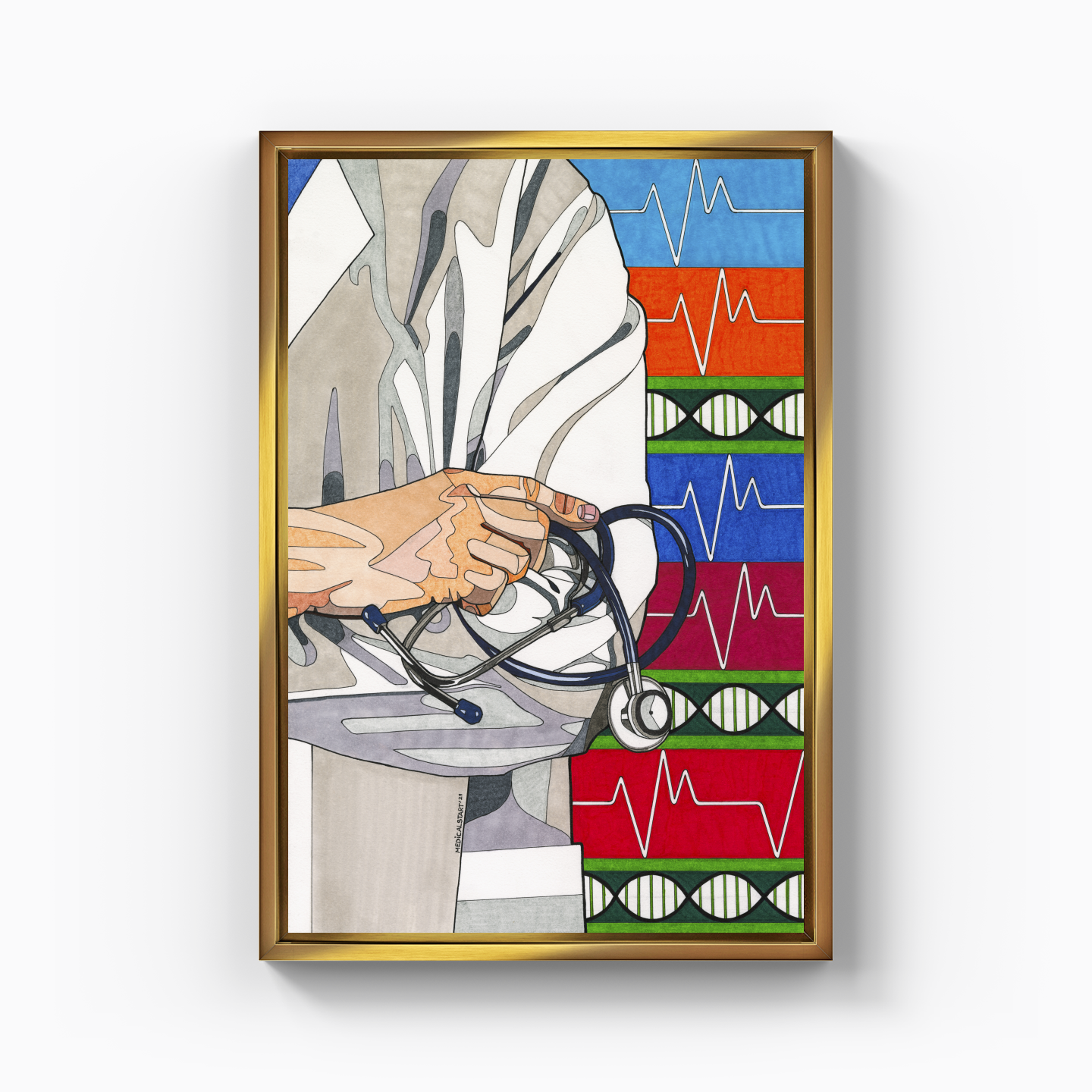 medical day - Canvas Print