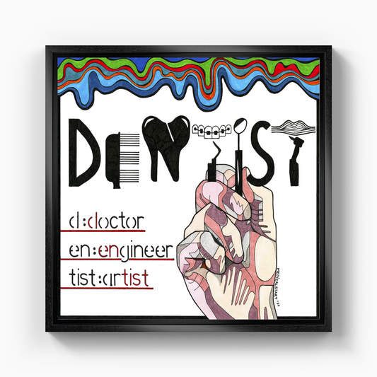 DENTIST 1 - Canvas Painting